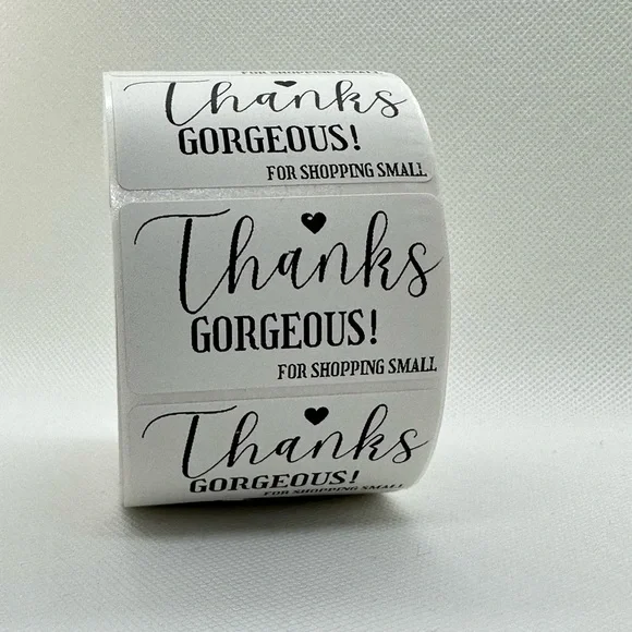 Thanks stickers  2" Stickers labels (100 roll ) NWT​​ - Picture 5 of 12